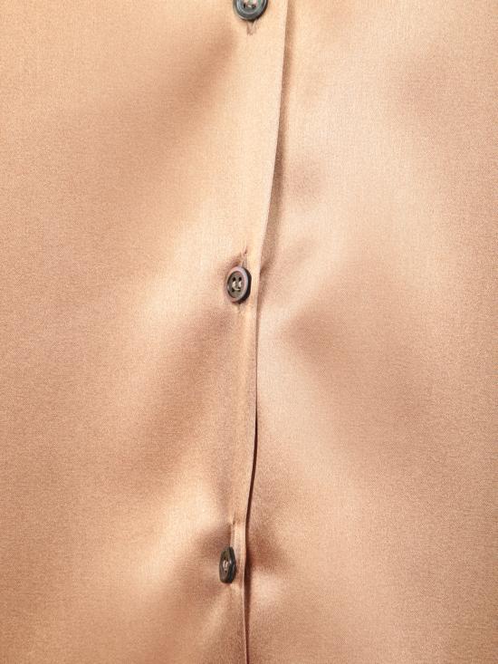 25FW 블랑카 비타 블라우스 CANAPA RASOSETA COGNAC Metallic - BLANCA VITA