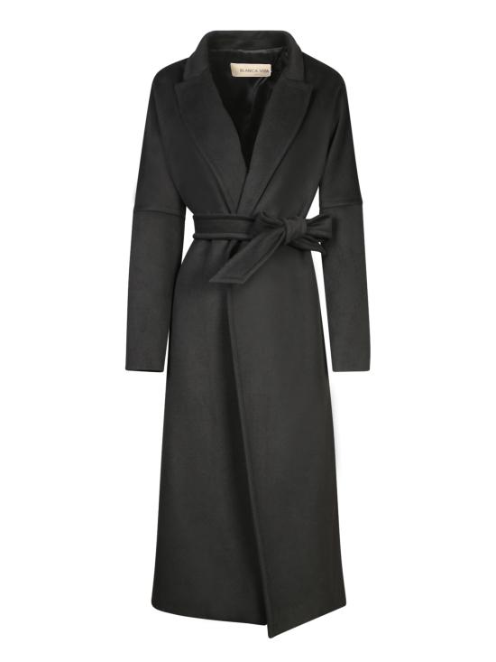 25FW 블랑카 비타 코트 COLOGNO 3992 ONICE Black