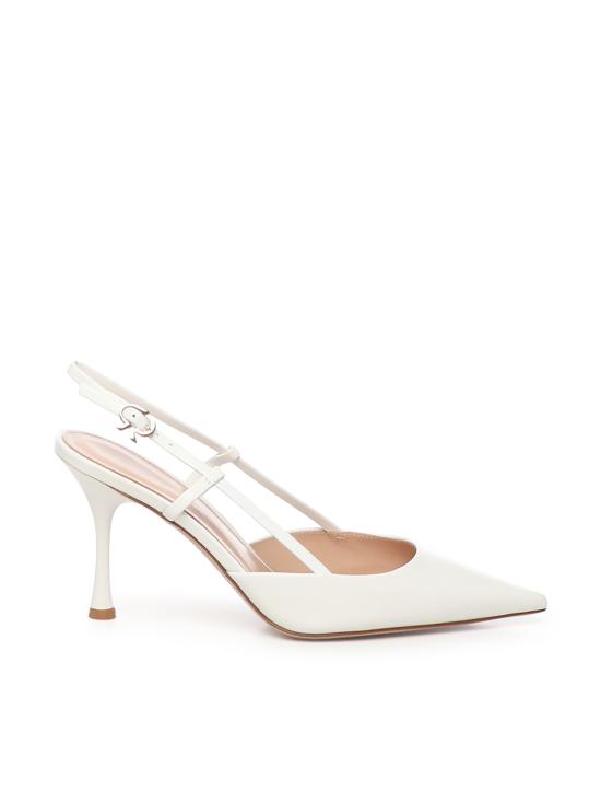 26SS 지안비토로시 플랫 슈즈 G95335 85LACVITBIAN WHITE