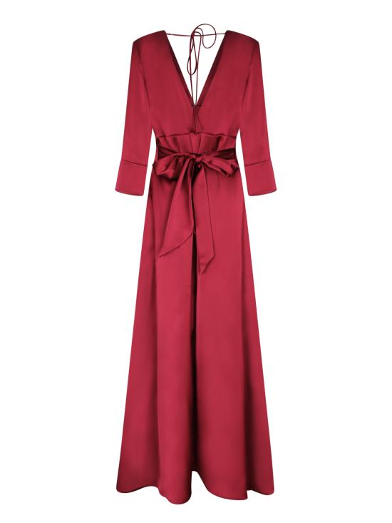 26FW 블랑카 비타 롱 원피스 ALBOX 1334 VINO Bordeaux - BLANCA VITA