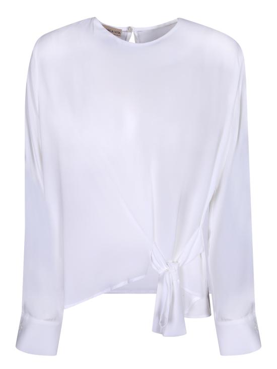 26FW 블랑카 비타 블라우스 CESTA 6534 DIAMANTE White