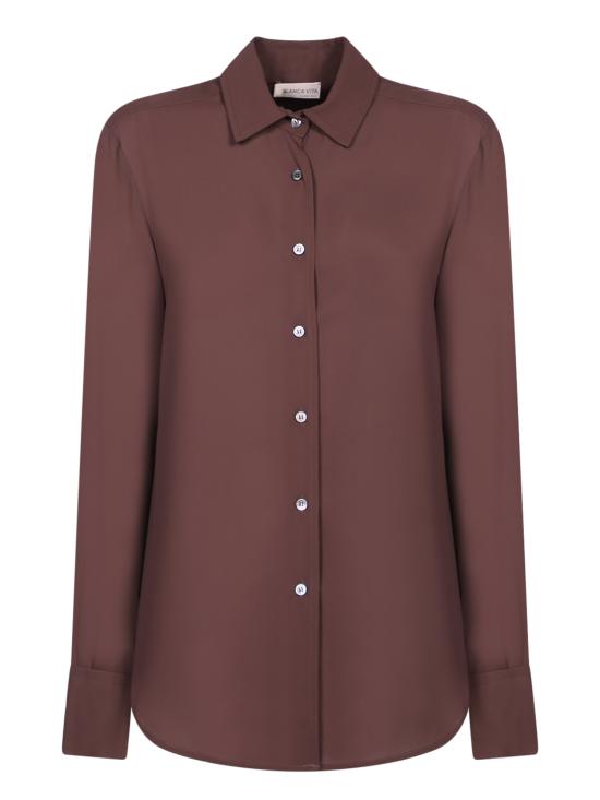 26FW 블랑카 비타 블라우스 CORTEN 6534 MORO Brown