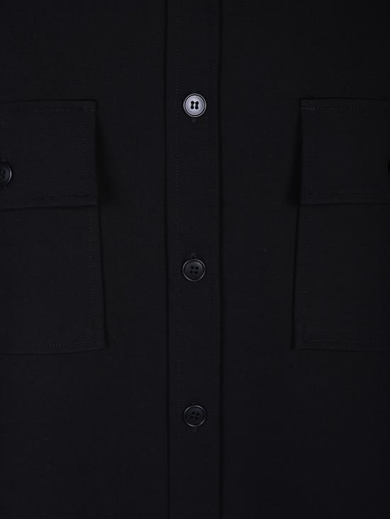 26FW 블랑카 비타 셔츠 OLYMPIA 5034 ONICE Black - BLANCA VITA
