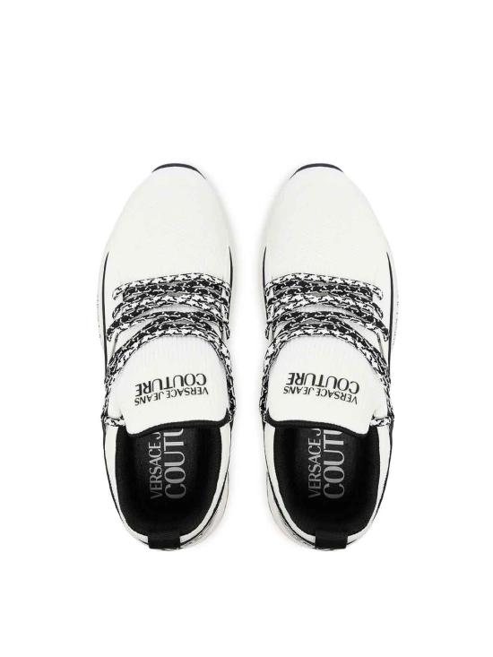 25FW 베르사체 리큐파이 로고 다이나믹 스니커즈 79YA3SA3ZSD03003 White - VERSACE