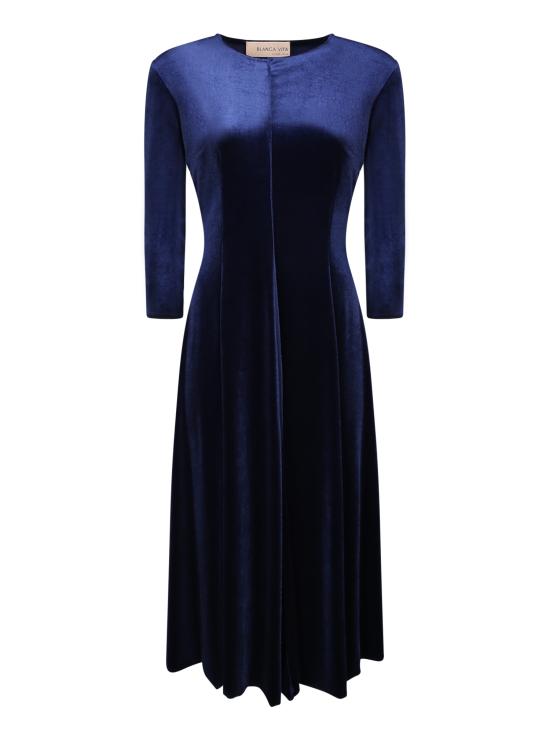 26FW 블랑카 비타 미디 원피스 ASIA 7461 NAVY Blue