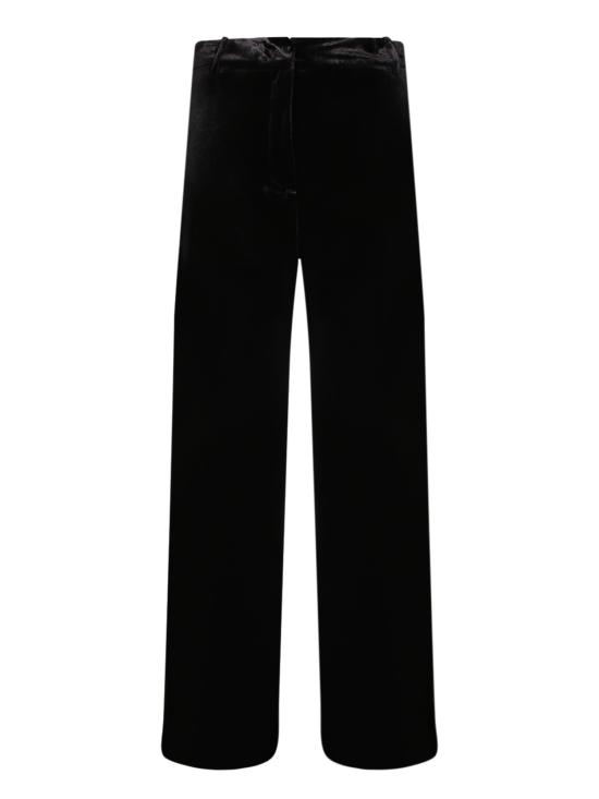 26FW 블랑카 비타 스트레이트 팬츠 PLETTRO 7461 ONICE Black