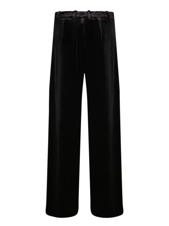 26FW 블랑카 비타 스트레이트 팬츠 PLETTRO 7461 ONICE Black - BLANCA VITA