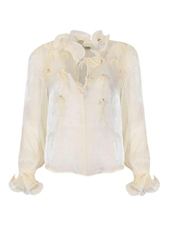 26SS 아모사 블라우스 A26SSCA43PANNA Cream