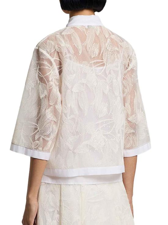 26SS 페세리코 블라우스 A0637303701902 White - PESERICO
