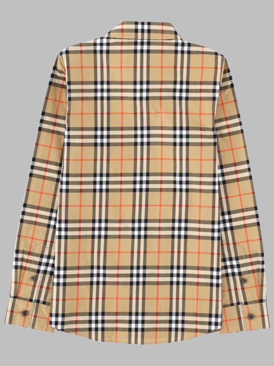 26SS [키즈] 버버리 셔츠 8117166K B9368 BEIGE - BURBERRY