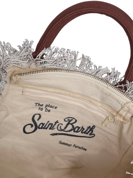 26SS 세인트바쓰 토트백 COL0001 00190L BROWN - MC2 SAINT BARTH