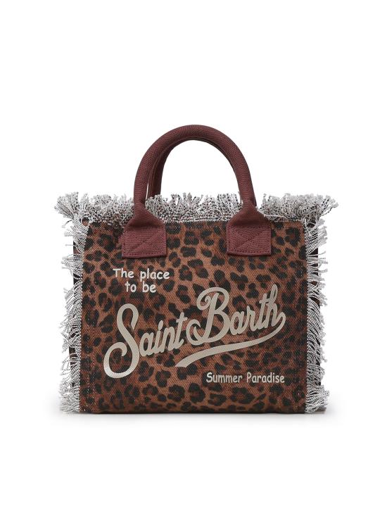 26SS 세인트바쓰 토트백 COL0001 00190L BROWN - MC2 SAINT BARTH