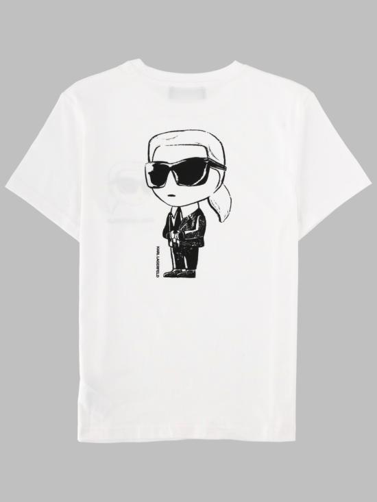 26SS [키즈] 칼라거펠트 티셔츠 Z31103K 10P WHITE - KARL LAGERFELD