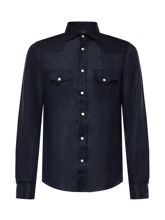 26SS 갈리아노 긴팔 셔츠 SAVOY BLU Blue