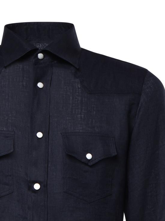 26SS 갈리아노 긴팔 셔츠 SAVOY BLU Blue - GALIANO