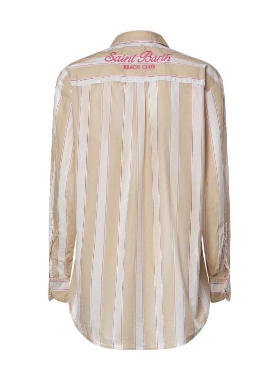 26SS 세인트바쓰 셔츠 BRIG001 01417L White beige - MC2 SAINT BARTH