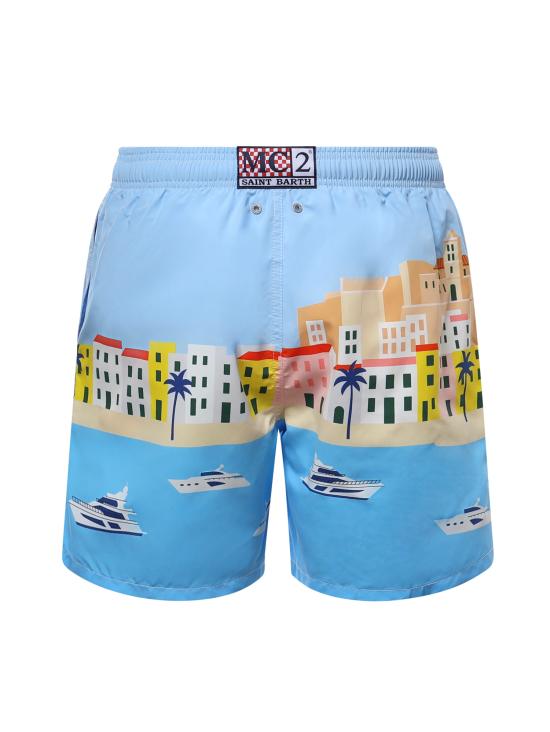 26SS 세인트바쓰 스윔팬츠 GUS0009 02281L LIGHT BLUE MULTI - MC2 SAINT BARTH