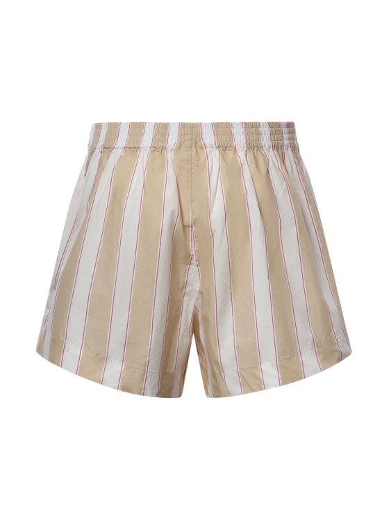 26SS 세인트바쓰 숏팬츠 MEA002 01417L BEIGE WHITE - MC2 SAINT BARTH