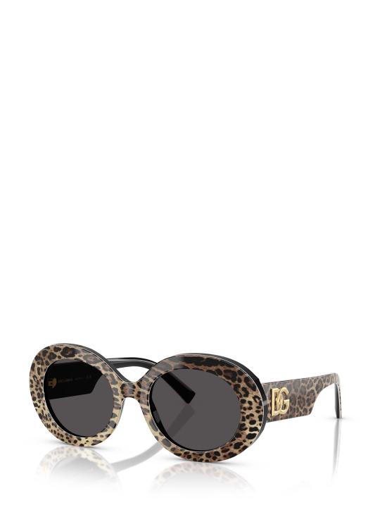 26FW 돌체앤가바나 선글라스 DG4448 316387 TOP LEO ON BLACK - DOLCE & GABBANA