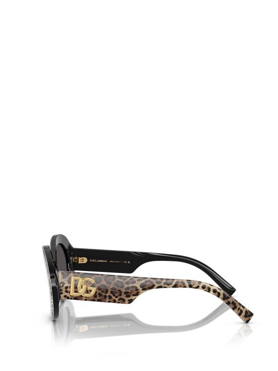 26FW 돌체앤가바나 선글라스 DG4448 316387 TOP LEO ON BLACK - DOLCE & GABBANA