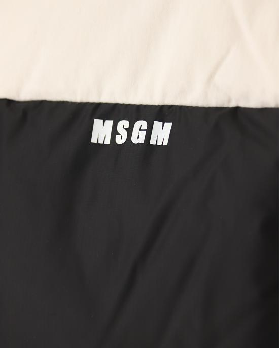  엠에스지엠 숏패딩 3540MH01 237705 99 NERO BIANCO - MSGM