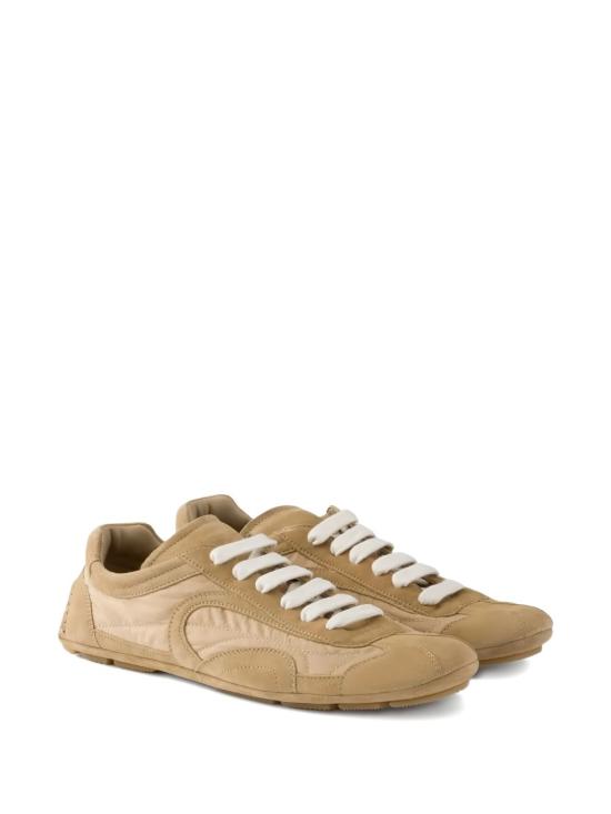 26SS 프라다 몬테카를로 리에디션 2005 스웨이드 리나일론 스니커즈 1E247O D7C F0040 CAMEL BROWN DOM