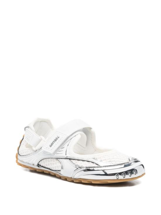 26SS 보테가베네타 스니커즈 856049 V2X40 1425 SILVER WHITE OPTIC DOM - BOTTEGA VENETA