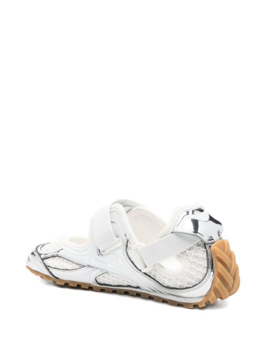 26SS 보테가베네타 스니커즈 856049 V2X40 1425 SILVER WHITE OPTIC DOM - BOTTEGA VENETA