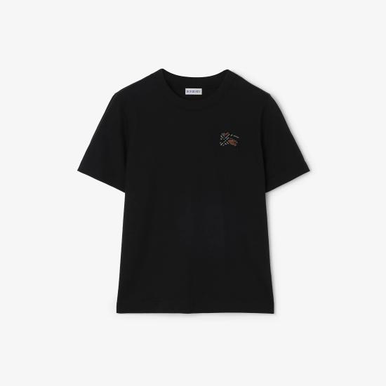 26FW 버버리 반팔 티셔츠 8130012 Black