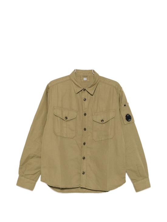 26SS 씨피 컴퍼니 긴팔 셔츠 20CMSH082A 110626G 644 DRIED HERB DOM