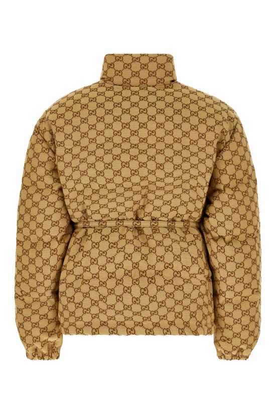 26FW 구찌 GG 캔버스 봄버 자켓 797451Z9ABA 2184 CAMEL MIX - GUCCI