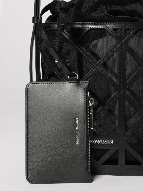 26SS 엠포리오 아르마니 토트백 EW004819 AF25756 MC012 Black - EMPORIO ARMANI
