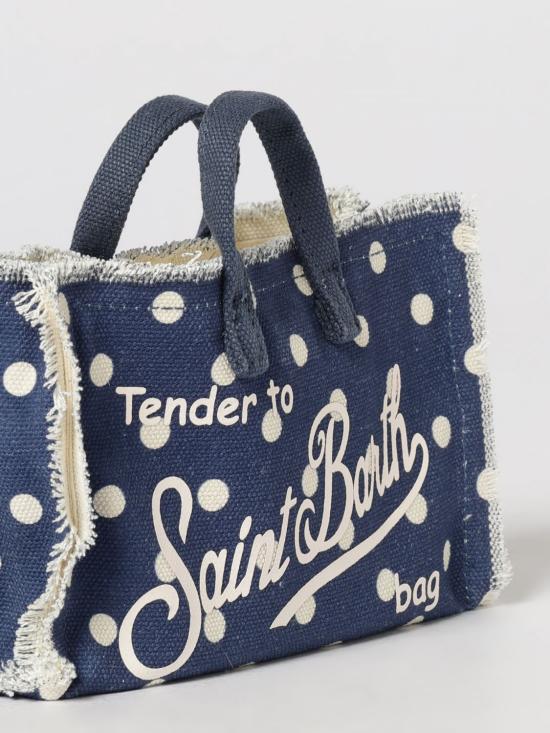 26SS 세인트바쓰 토트백 PHONE001 03285L Blue - MC2 SAINT BARTH
