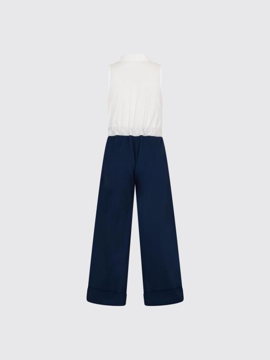 26SS [키즈] 발망 오버롤 BYAA02G0197 620BC Blue - BALMAIN