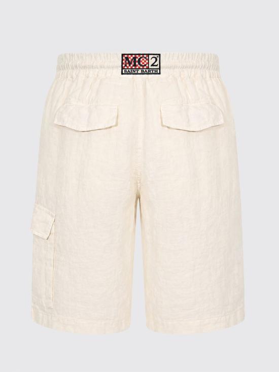 26SS 세인트바쓰 숏팬츠 MRE0002 00814L Cream - MC2 SAINT BARTH