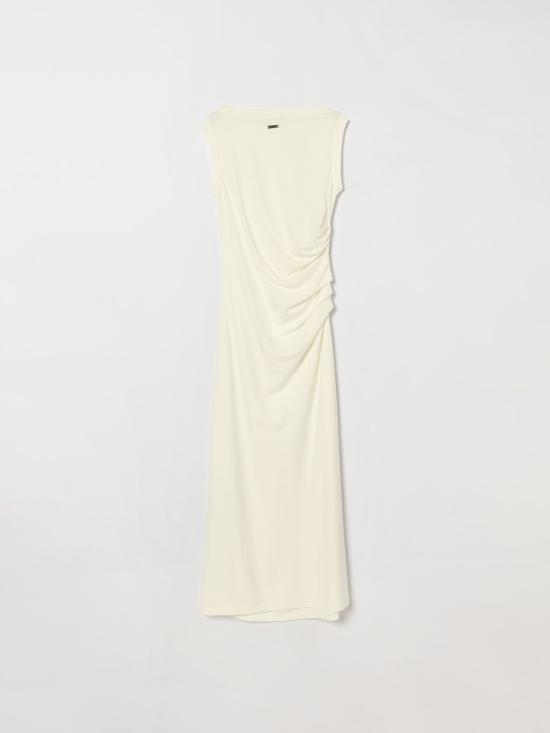 26SS [키즈] 모나리자 원피스 41G9077231 0001 Yellow Cream - MONNALISA