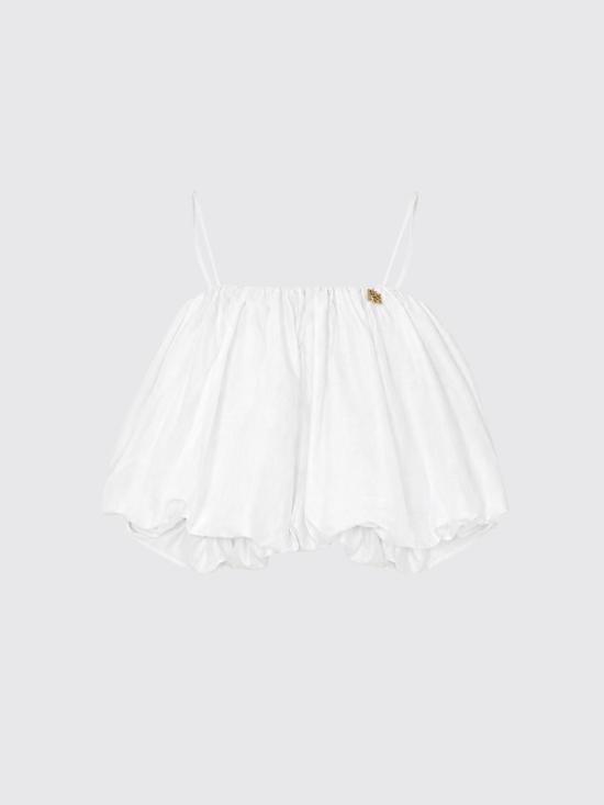 26SS [키즈] 핑코 티셔츠 KFTO0070CA005 0065 White