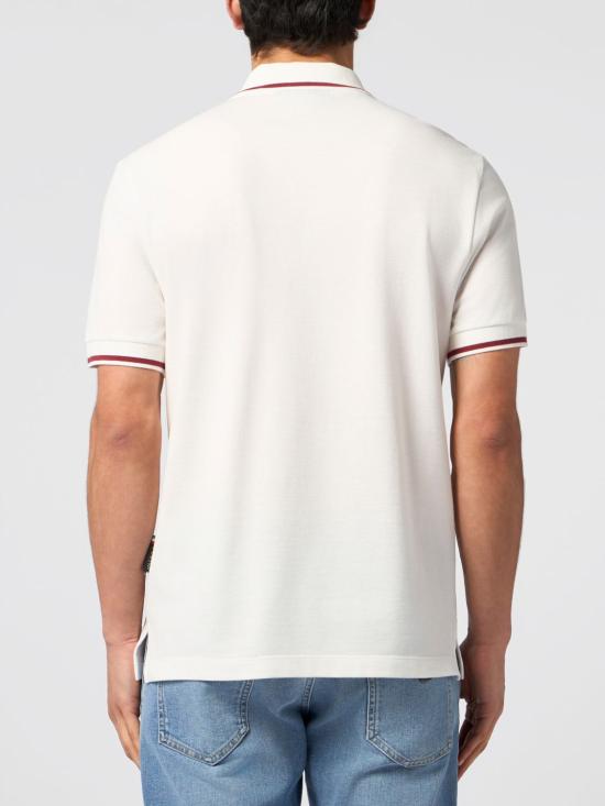 26SS 필립 플레인 폴로 티셔츠 PAFCMTK9011PTE179N 01OF White - PHILIPP PLEIN