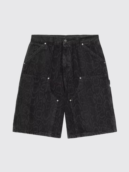 26SS 칼하트 WIP OG 더블 니 쇼츠 I036590 3R260 Black - CARHARTT WIP
