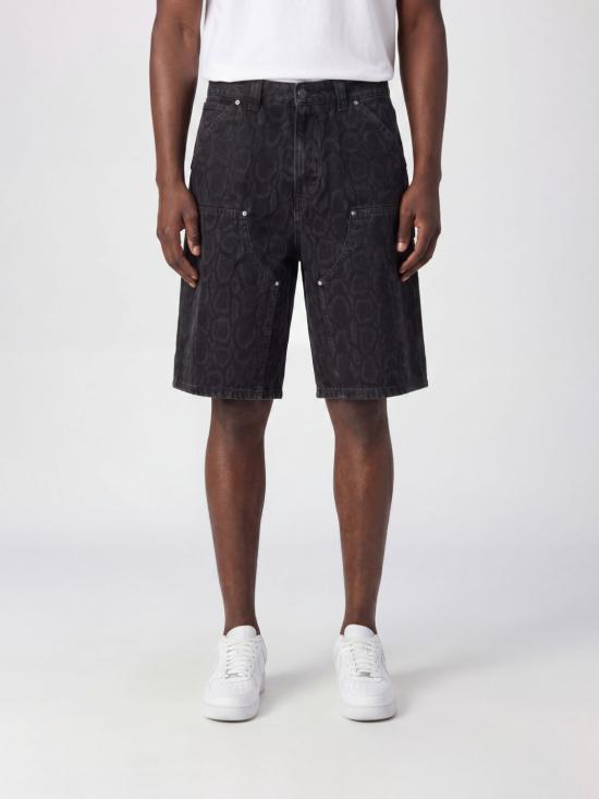 26SS 칼하트 WIP OG 더블 니 쇼츠 I036590 3R260 Black