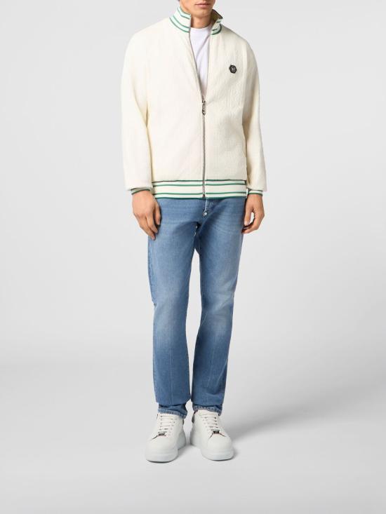26SS 필립 플레인 자켓 PAFCMJB4000PTE003N 01OF White - PHILIPP PLEIN