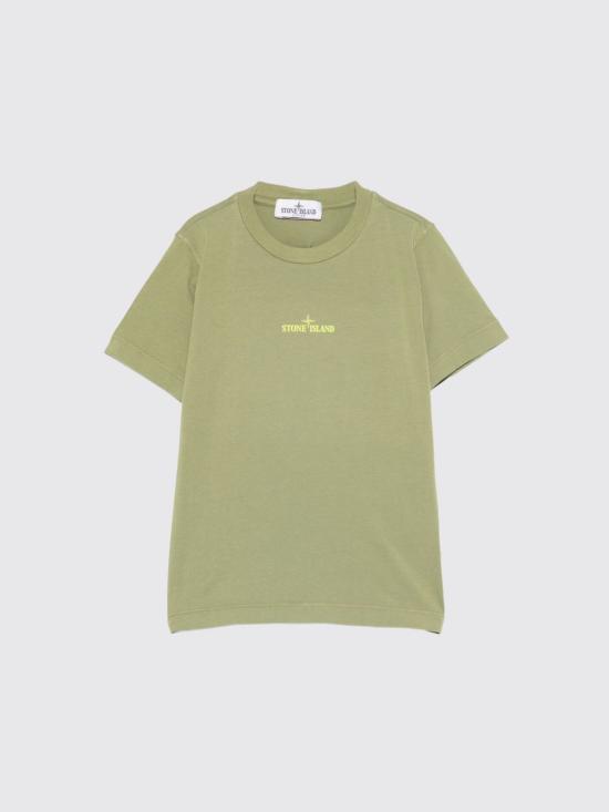 26SS [키즈] 스톤 아일랜드 티셔츠 2100009S0377 V0058 Green