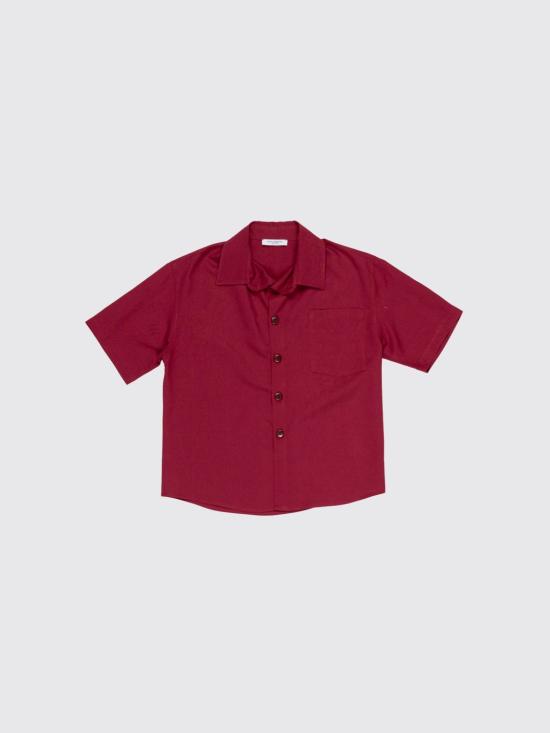 26SS [키즈] 파올로페코라 셔츠 PP4301 CHERRY Red