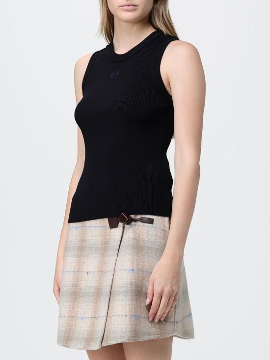26SS 로에베 민소매 티셔츠 S359Y55K51 1100 Black - LOEWE