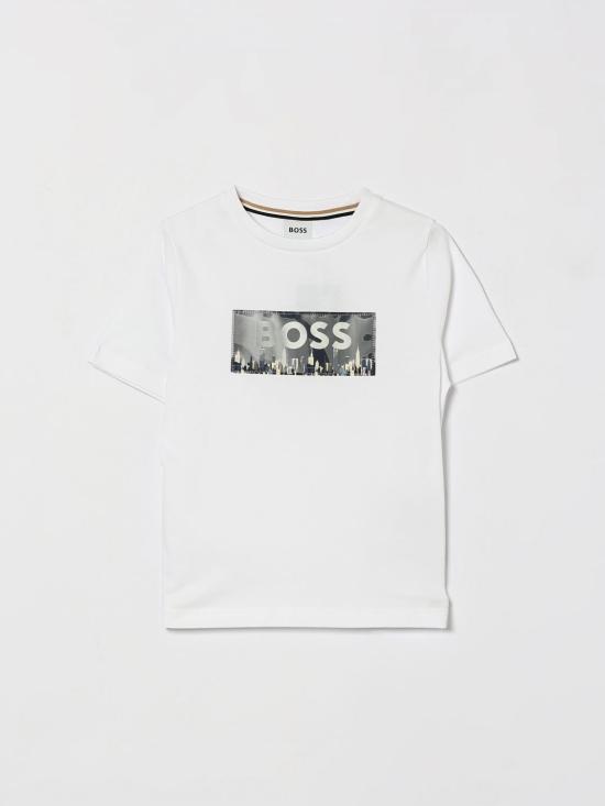 26SS [키즈] 보스 티셔츠 J52989 10P White
