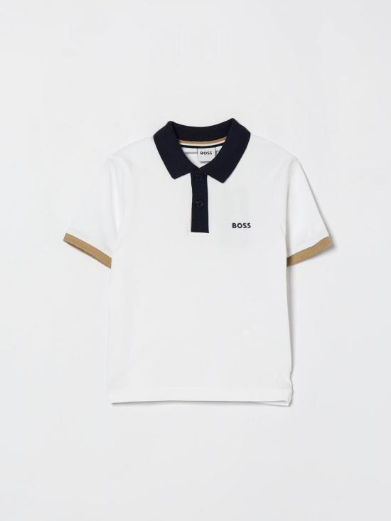 26SS [키즈] 보스 폴로 셔츠 J52955 10P White