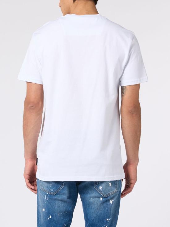26SS 필립 플레인 반팔 티셔츠 SAFCMTK8703PJY002N 01 White - PHILIPP PLEIN