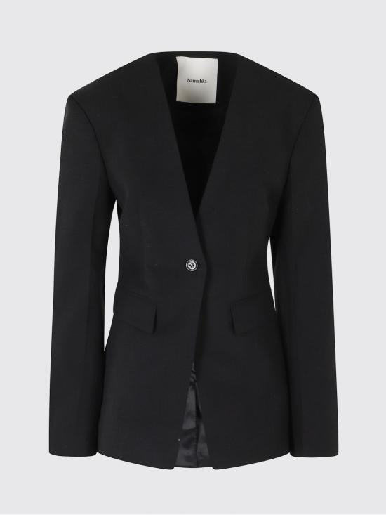 26SS 나누슈카 수트 자켓 NW26SSOW26099 Black - NANUSHKA