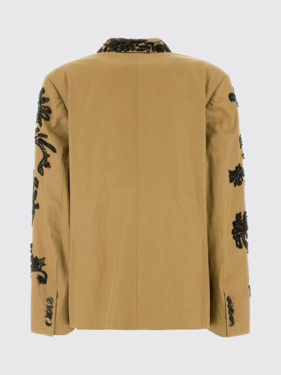 26SS 드리스 반 노튼 자켓 2610104203103 102 Camel - DRIES VAN NOTEN