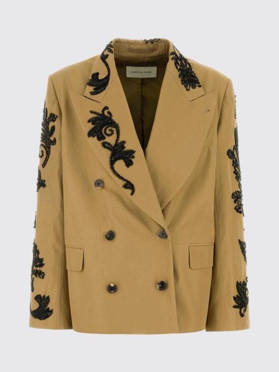 26SS 드리스 반 노튼 자켓 2610104203103 102 Camel - DRIES VAN NOTEN